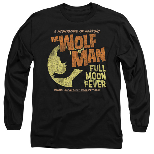 Image for The Wolfman Long Sleeve Shirt - Full Moon Fever