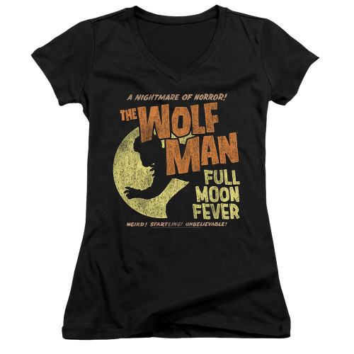 Image for The Wolfman Girls V Neck - Full Moon Fever