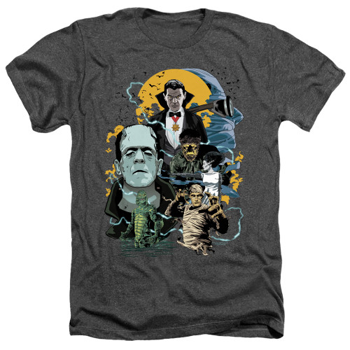 Image for Universal Monsters Heather T-Shirt - Monster Mash