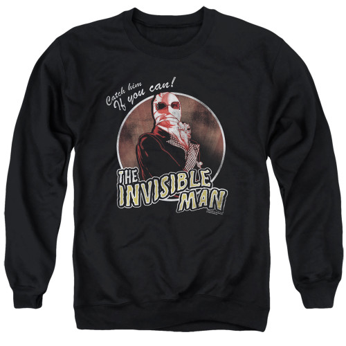 Image for The Invisible Man Crewneck - Catch Him if You Can