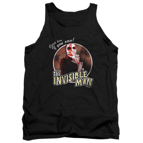 Image for The Invisible Man Tank Top - Catch Him if You Can