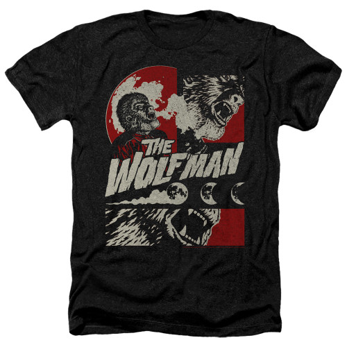 Image for The Wolfman Heather T-Shirt - When the Wolfbane Blooms