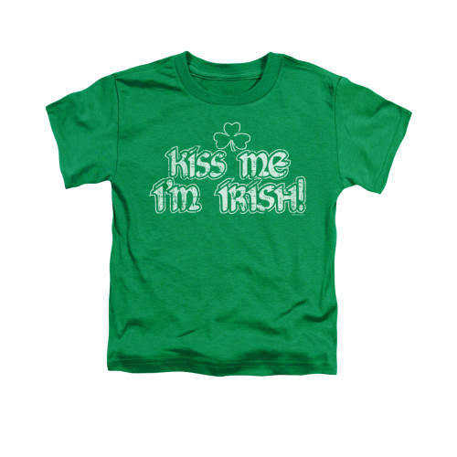Saint Patricks Day Toddler T-Shirt - Kiss Me I'm Irish