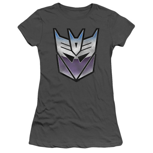 Image for Transformers Girls T-Shirt - Vintage Decepticon Logo