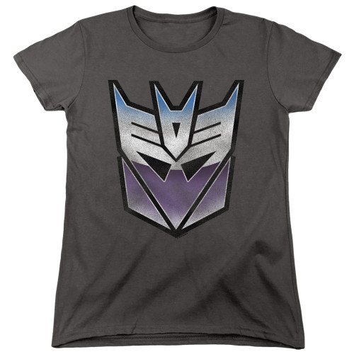 Image for Transformers Woman's T-Shirt - Vintage Decepticon Logo