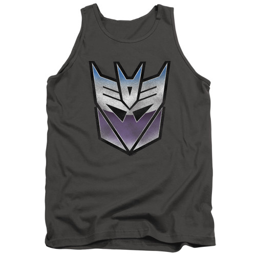 Image for Transformers Tank Top - Vintage Decepticon Logo