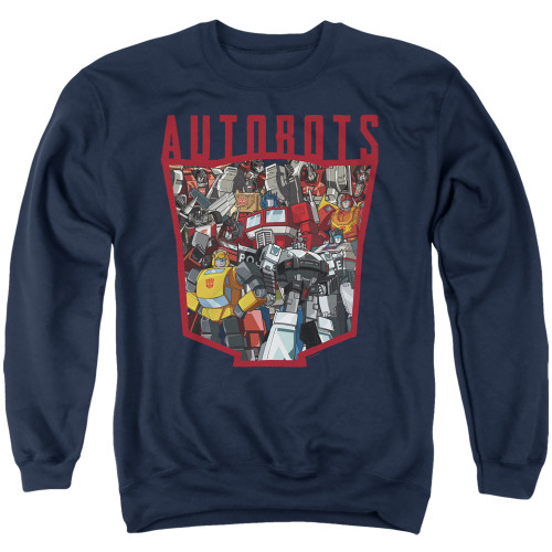 Image for Transformers Crewneck - Autobot Collage