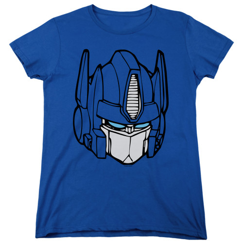 Image for Transformers Woman's T-Shirt - Optimus Head