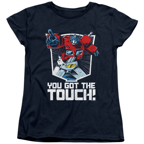 Image for Transformers Woman's T-Shirt - You Got the Touch