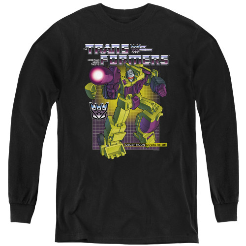 Image for Transformers Youth Long Sleeve T-Shirt - Devastator