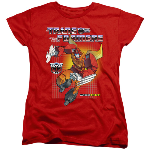 Image for Transformers Woman's T-Shirt - Hot Rod