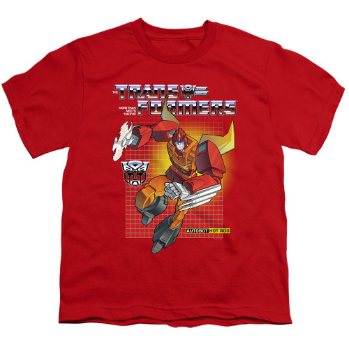 Image for Transformers Youth T-Shirt - Hot Rod