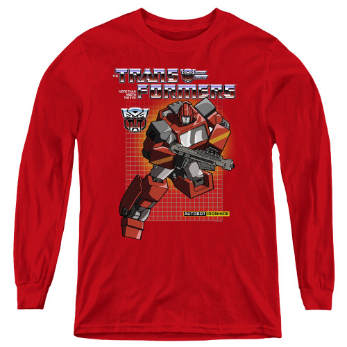 Image for Transformers Youth Long Sleeve T-Shirt - Ironhide