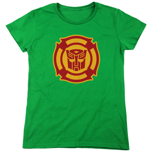 Image for Transformers Woman's T-Shirt - Rescuebots Logo