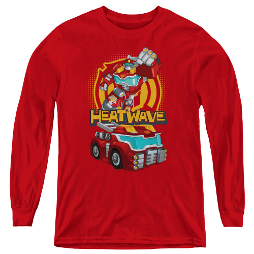 Image for Transformers Youth Long Sleeve T-Shirt - Heatwave