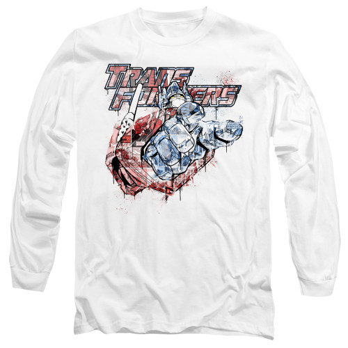 Image for Transformers Long Sleeve T-Shirt - Spray Panels