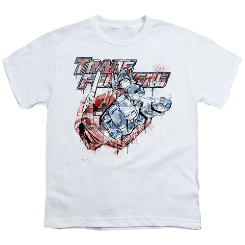 Image for Transformers Youth T-Shirt - Spray Panels