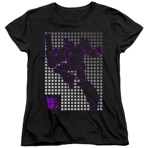 Image for Transformers Woman's T-Shirt - Megatron Grid