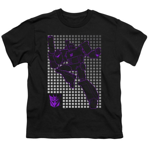 Image for Transformers Youth T-Shirt - Megatron Grid