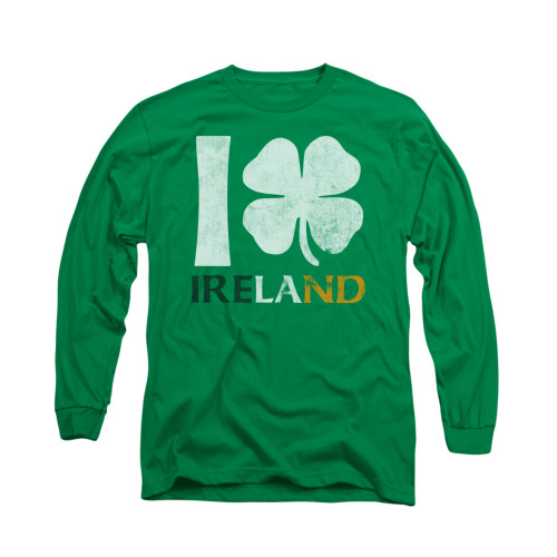 Saint Patricks Day Long Sleeve T-Shirt - I Love Ireland