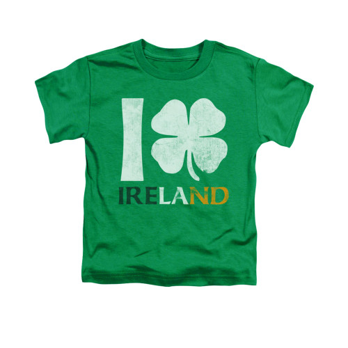 Saint Patricks Day Toddler T-Shirt - I Love Ireland