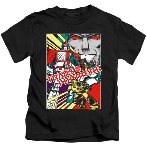 Image for Transformers Kids T-Shirt - Comic Poster