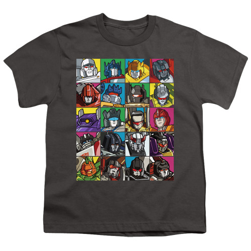 Image for Transformers Youth T-Shirt - Transformers Squares