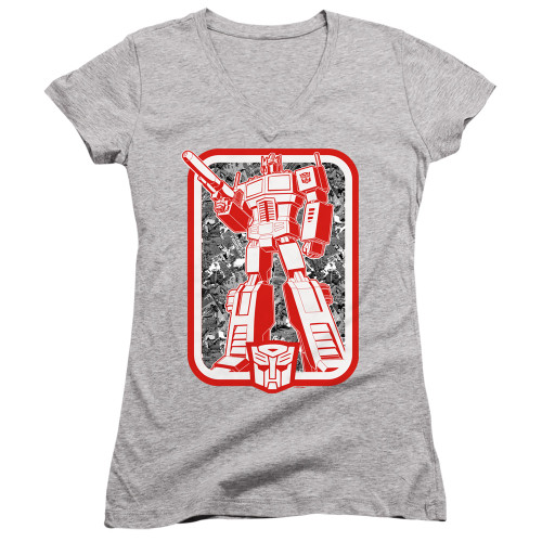 Image for Transformers Girls V Neck T-Shirt - Autobot Prime