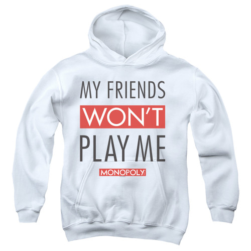Image for Monopoly Youth Hoodie - My Friends Won't Play With Me