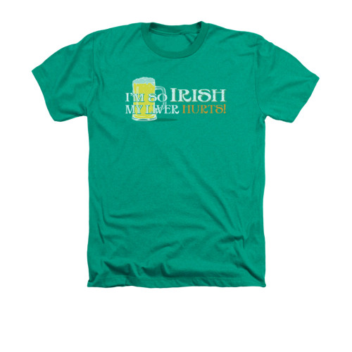Saint Patricks Day Heather T-Shirt - So Irish