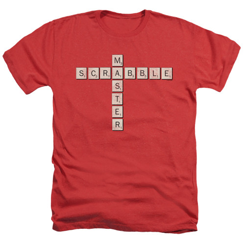 Image for Scrabble Heather T-Shirt - Scrabble Master
