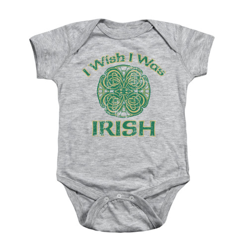 Saint Patricks Day Baby Creeper - Irish Wish