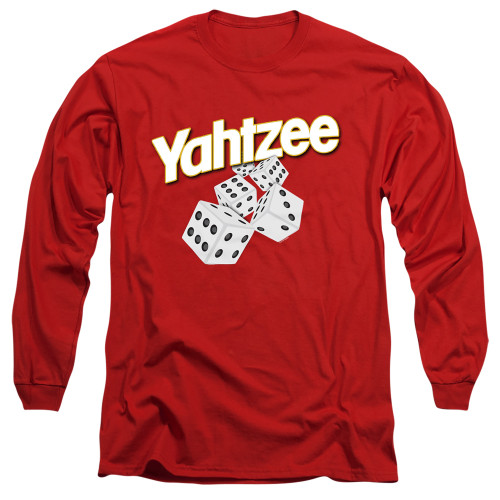 Image for Yahtzee Long Sleeve T-Shirt - Tumbling Dice