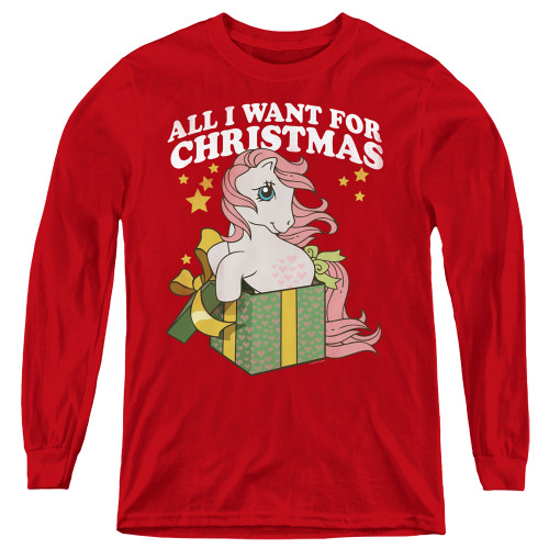Image for My Little Pony Youth Long Sleeve T-Shirt - All I Want