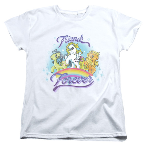 Image for My Little Pony Woman's T-Shirt - Retro Friends Forever