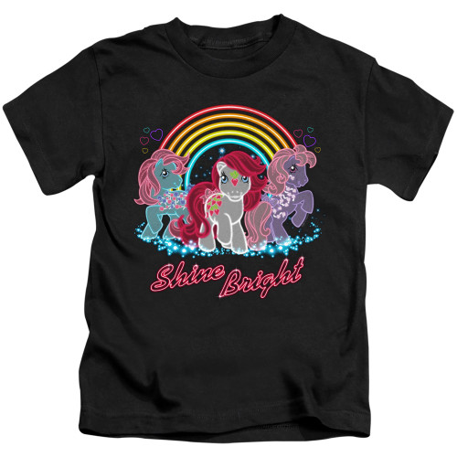 Image for My Little Pony Kids T-Shirt - Retro Neon Ponies