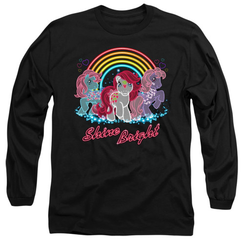 Image for My Little Pony Long Sleeve T-Shirt - Retro Neon Ponies