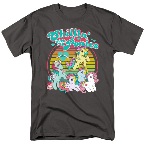 Image for My Little Pony T-Shirt - Retro Chillin' With My Ponies