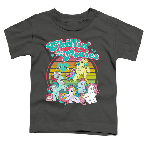 Image for My Little Pony Toddler T-Shirt - Retro Chillin' With My Ponies