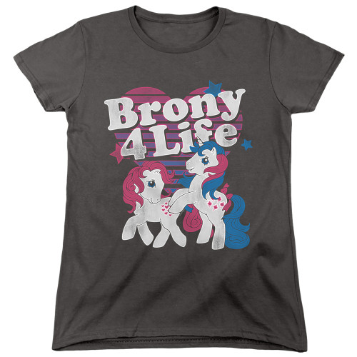 Image for My Little Pony Woman's T-Shirt - Retro Brony for Life