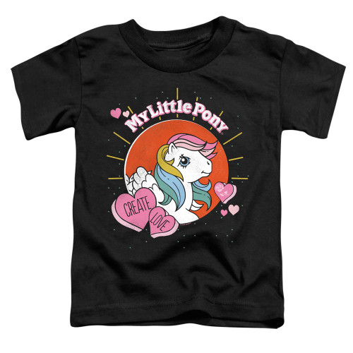 Image for My Little Pony Toddler T-Shirt - Retro Create Love