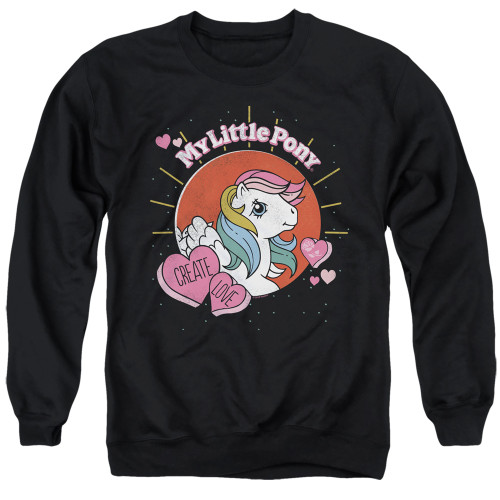 Image for My Little Pony Crewneck - Retro Create Love