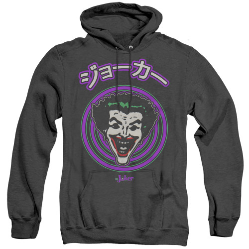 Image for Batman Heather Hoodie - Joker Face Spiral