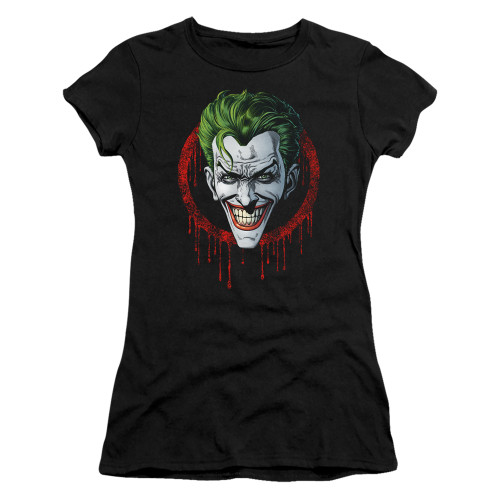 Image for Batman Girls T-Shirt - Joker Drip