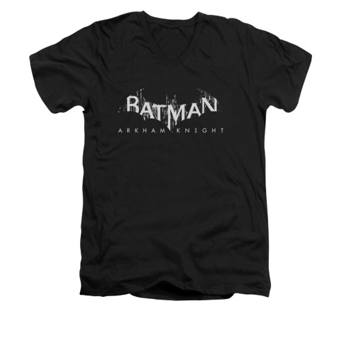 Batman Arkham Knight V-Neck T-Shirt Splinter Logo