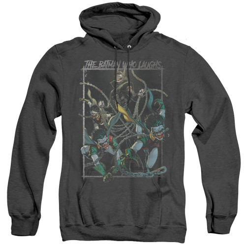 Image for Batman Heather Hoodie - Joker The Batman Who Laughs