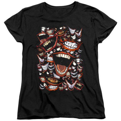 Image for Batman Womans T-Shirt - Joker Famous Wretch