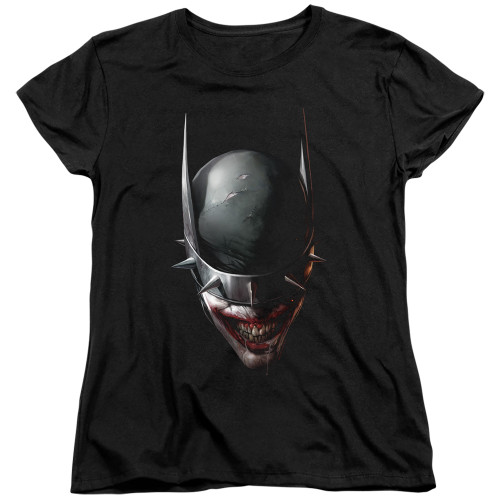 Image for Batman Womans T-Shirt - Joker The Batman Who Laughs Head