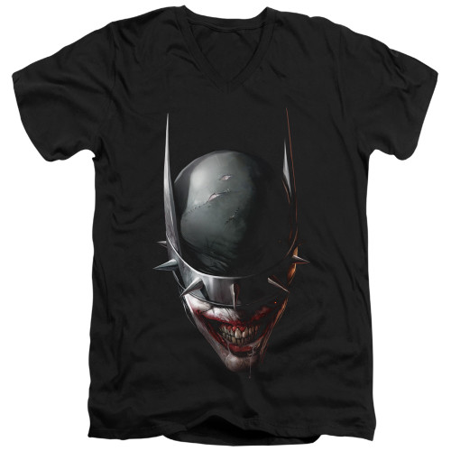 Image for Batman T-Shirt - V Neck - Joker The Batman Who Laughs Head