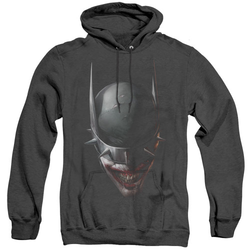 Image for Batman Heather Hoodie - Joker The Batman Who Laughs Head